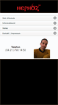 Mobile Screenshot of hephoz.de